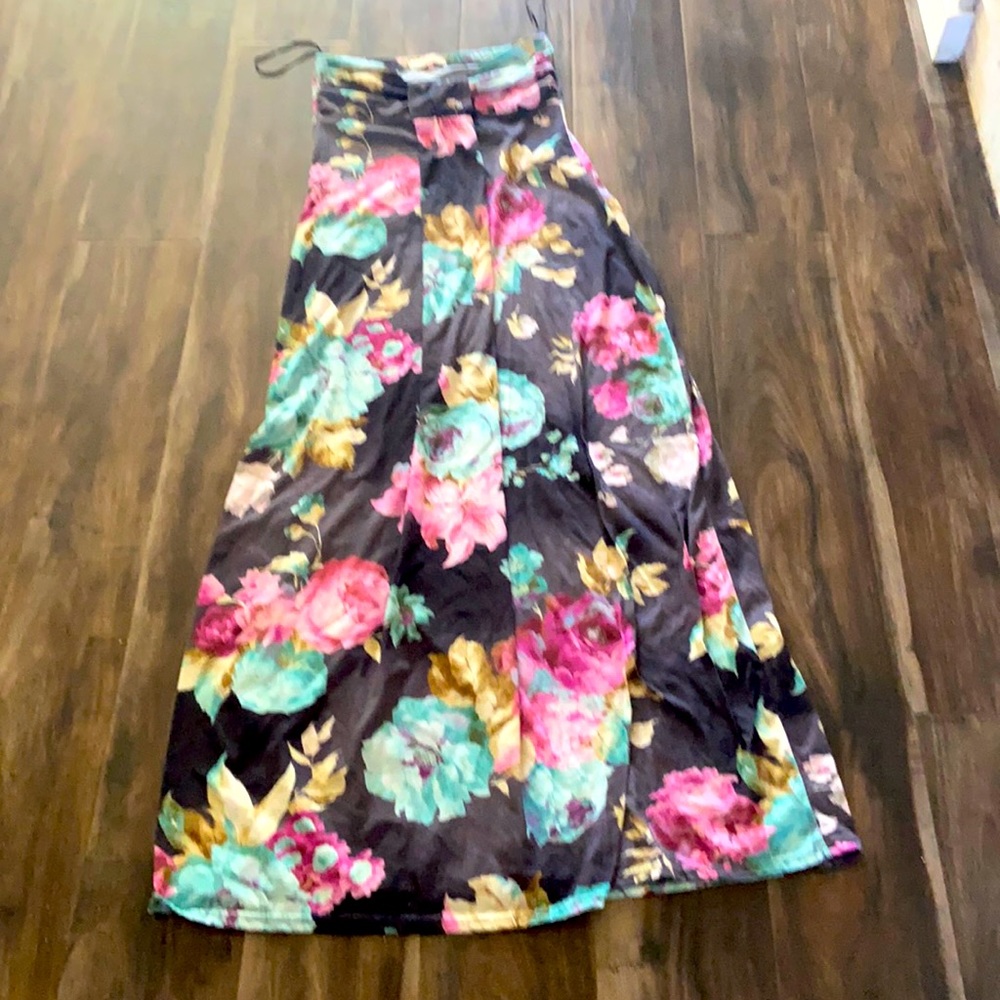 Strapless dress